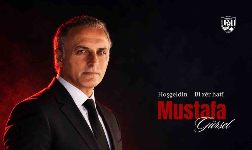 Vanspor FK'ya tecrübeli komutan: Mustafa Gürsel göreve başladı
