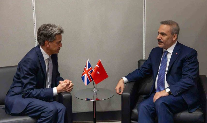 Fidan ve Miliband New York'ta görüş alışverişinde bulundu
