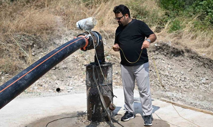 Manisa'da merkez ilçelere saniyede 400 litre yeni içme suyu