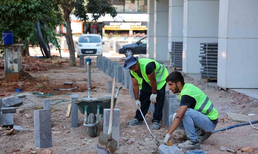 Kent merkezinde üç bulvara modern ve erişilebilir dokunuş