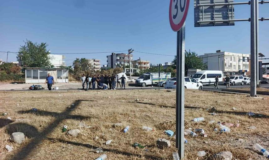 Siirt-kurtalan girişinde çarpışma: 27 yaşındaki motosiklet sürücüsü ağır yaralandı