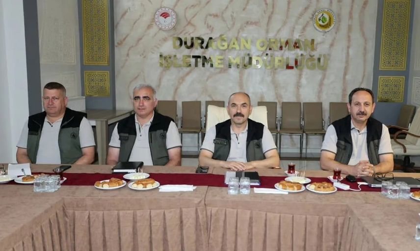 Sinop'ta orman yönetimi Yeşil Vatan önceliğiyle toplandı