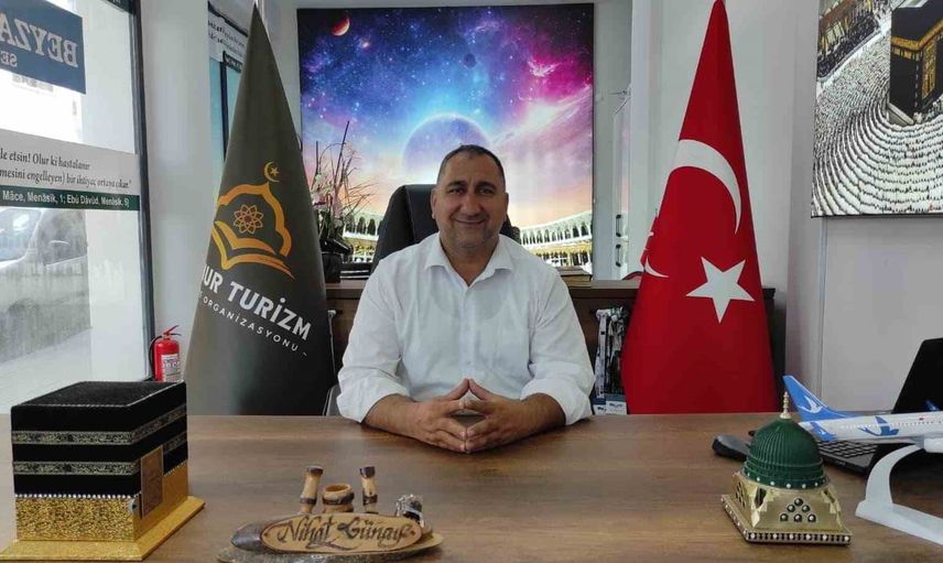 Manisa'da askıda umre ile 500 kişinin kutsal toprak hayaline köprü