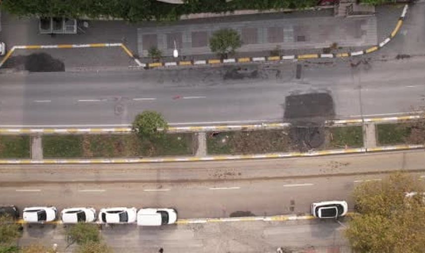 eyüpsultan bulvarı tramvay güzergahı havadan görüntülendi: ağaçların durumu ve eski fotoğraflar incelendi