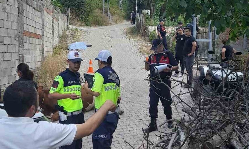 Freni patladığı ileri sürülen traktör Niksar'da kontrolden çıkarak 1 kişinin ölümüne neden oldu