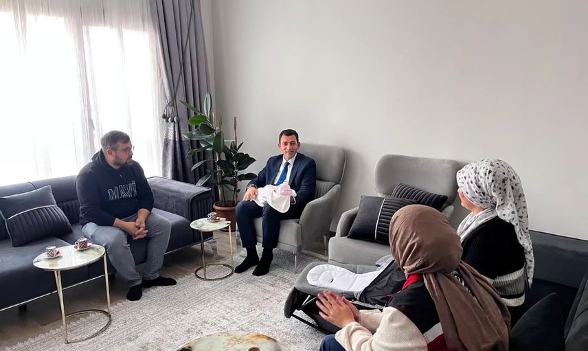 Projeyle kurulan yuvalarda bebek sevinci