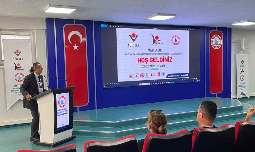 BEUN'de sınıflara teknoloji taşıyan matematik etkinlikleri eğitimi başladı