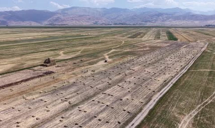 Yüksekova'da kavurucu sıcakta sabahın ışığından akşama buğday mesaisi