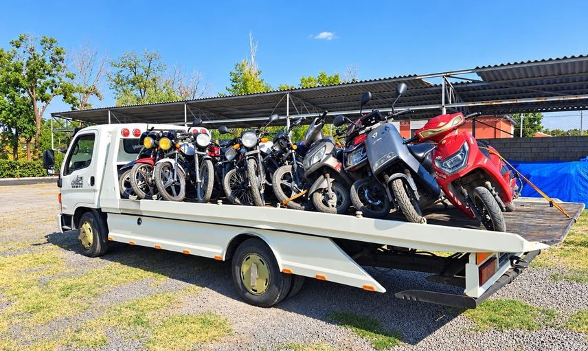 Yeşilova'da plakasız ve tescilsiz motosikletlere sıkı denetim