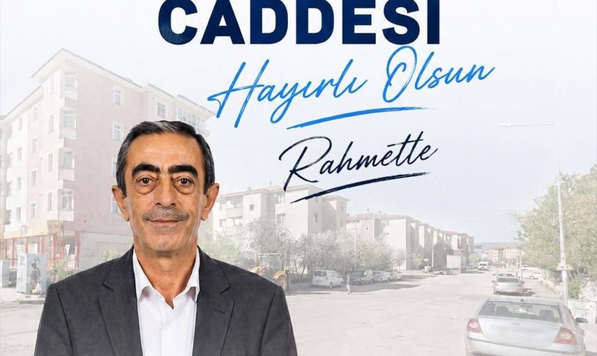 Vefa kararı: Saltuklu muhtarının adı caddeye verildi