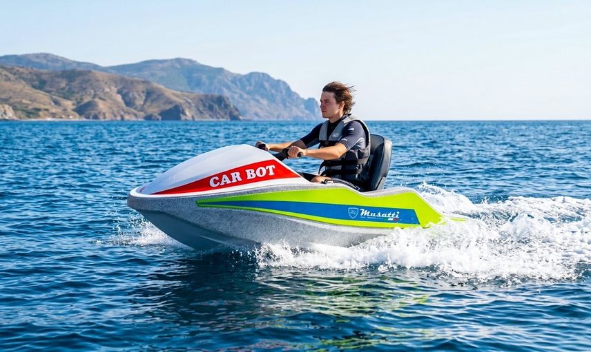 Denizde motosiklet deneyimi: Musatti'nin Carbot projesi mobiliteyi genişletiyor