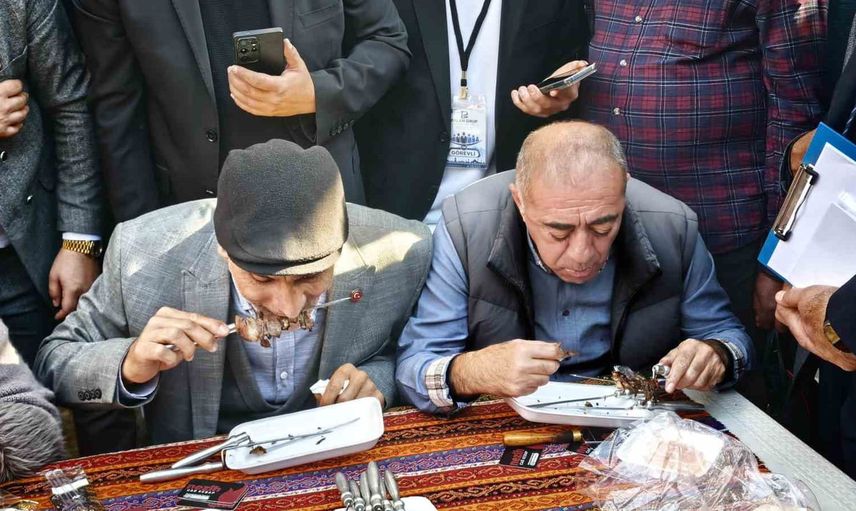 Erzurum lezzetleri Ankara'da sahne aldı: kadayıf dolması ve cağ kebabı yarışmaları renk kattı