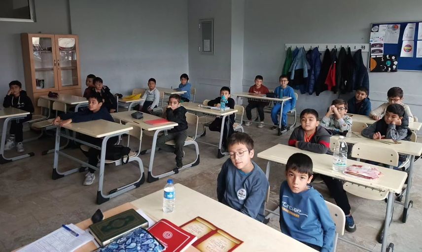 Denizli'de öğrenciler için okul bünyesinde hafızlık programı başladı