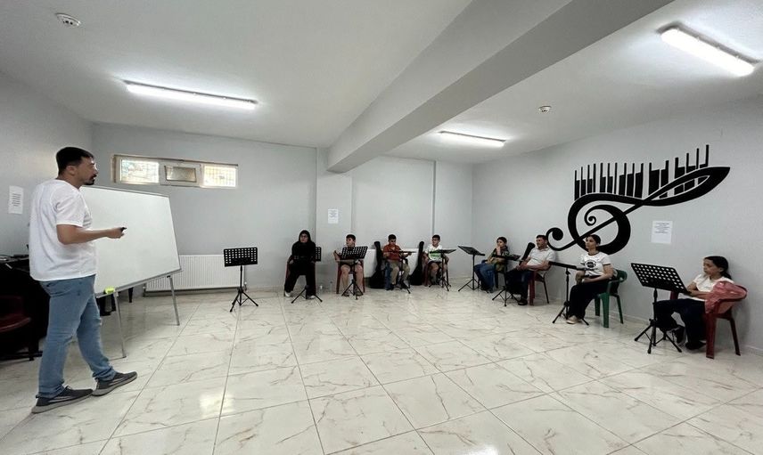 Adıyaman'da ücretsiz konservatuvar kurslarıyla yetenekler keşfe çıkıyor