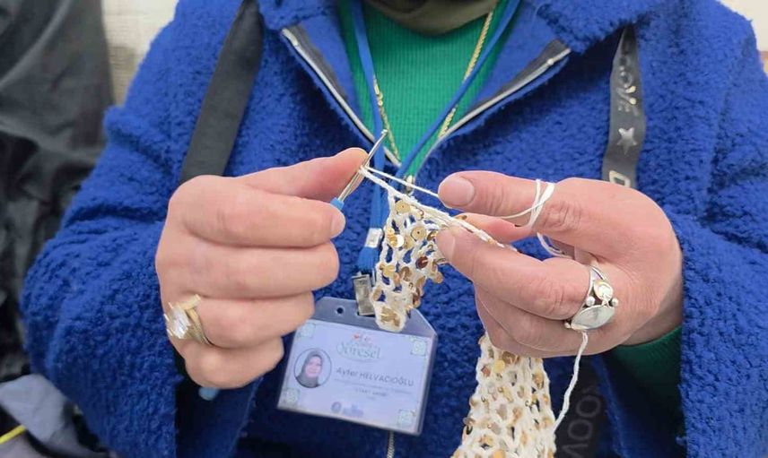 Kütahya’da 40 yılda şekillenen el emeği tasarımlar dikkat çekiyor