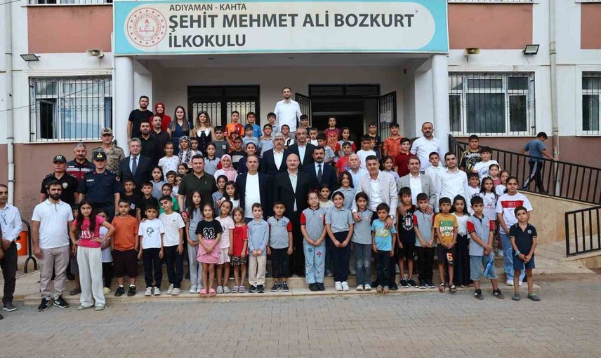 Vali Abdullah Küçük sahada: Kahta'nın öncelikleri masaya yatırıldı