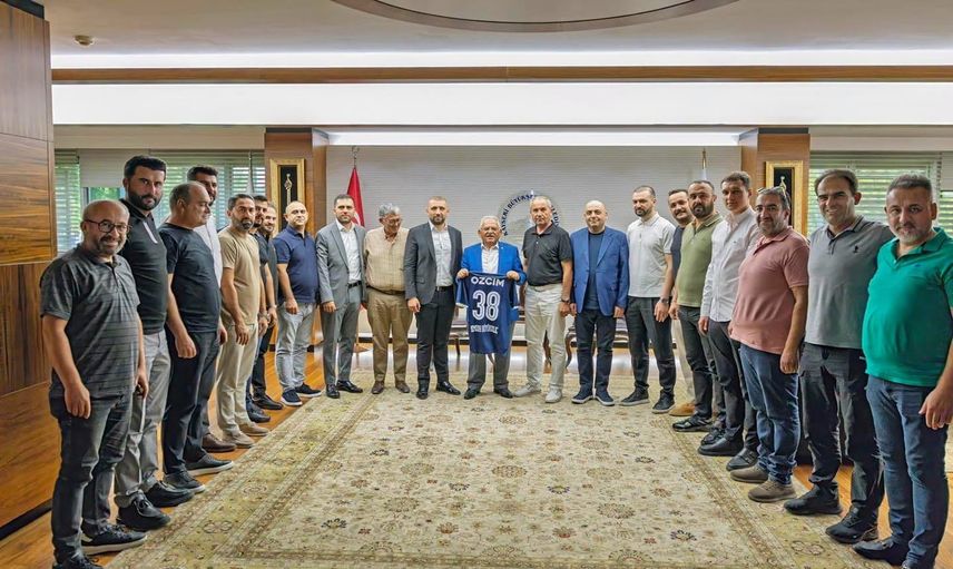 Kayseri'nin sportif geleceğine ortak adım: Erciyes 38 FK yönetimi makamda