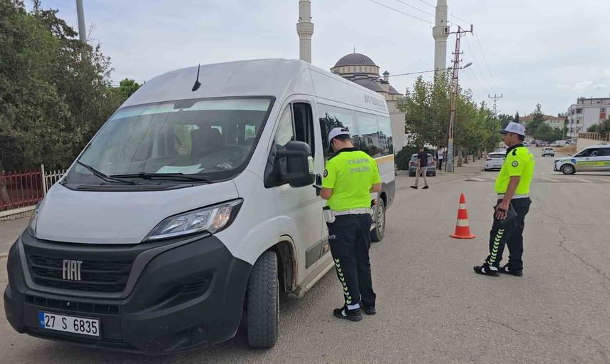 Okullar açılırken İslahiye'de denetimler sıkılaştırıldı