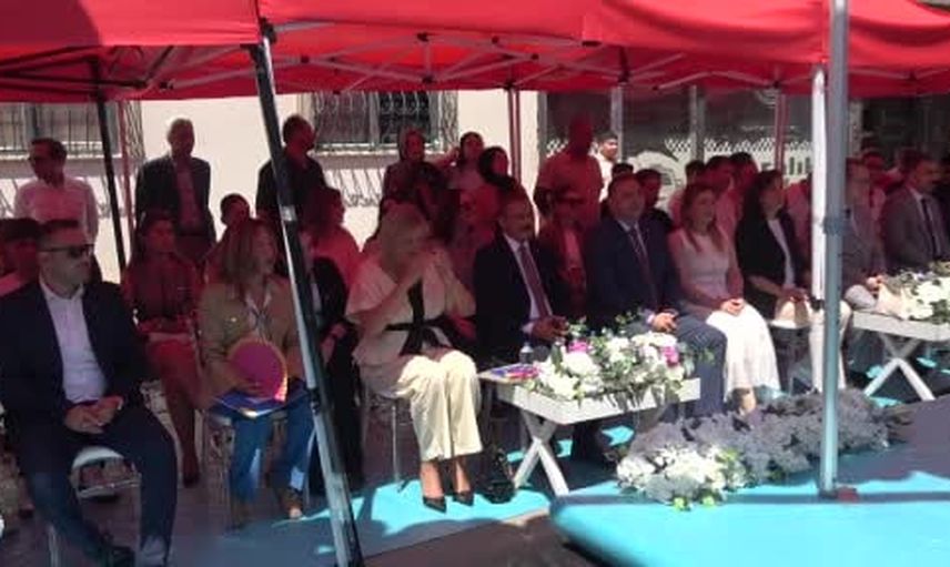 Kilis'te dijital gençlik merkezi açıldı, AB temsilcisi 'bismillah' diyerek kurdeleyi kesti