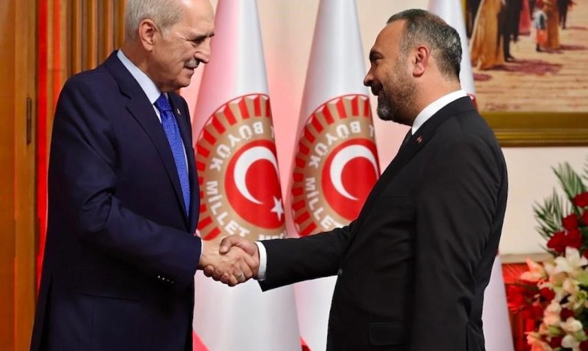 Bartın Üniversitesi rektörü meclis resepsiyonunda üniversiteyi temsil etti