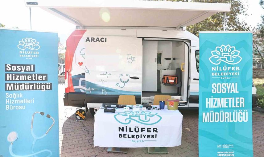 Kırsalda sağlık hizmeti Nilüfer’in gezici ekipleriyle kapıya geliyor