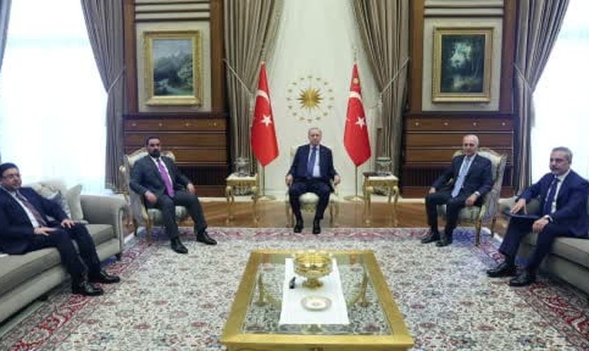 Erdoğan ile Halbusi arasında bölgesel iş birliği ve güvenlik vurgusu