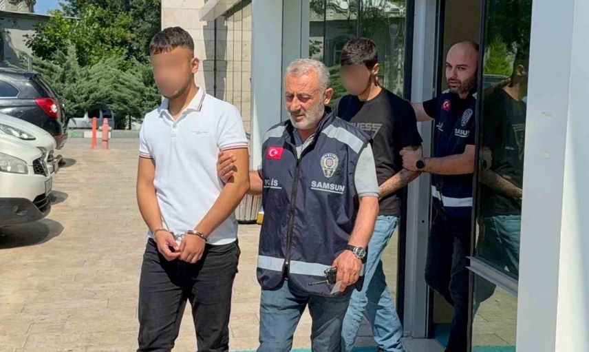 Atakum'da kırtasiye baskını: iki şüpheli tutuklandı, biri adli kontrolle serbest