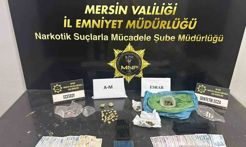 Mersin'de torbacılara eş zamanlı operasyon: 4 şüpheli tutuklandı
