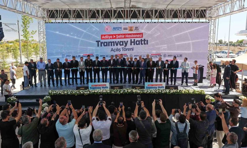 Adliye-şehir hastanesi hattı Konya'nın raylı ağında kritik bir halka oluşturdu