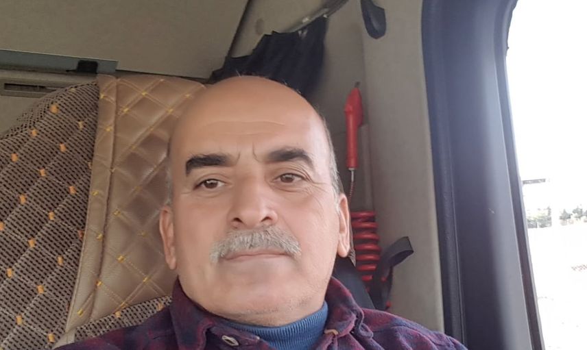Hilal beldesi girişinde otobüs çatıda durdu; şoför hayatını kaybetti