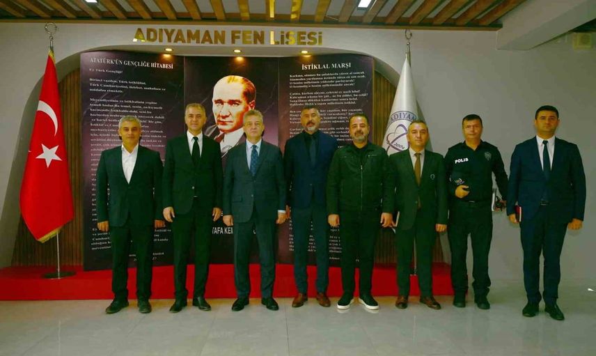 Nazman okul çevrelerinde güvenlik ve koordinasyonu denetledi