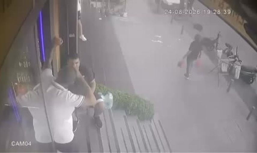Küçükçekmece'de esnafın dikkati hırsızlık girişimini engelledi