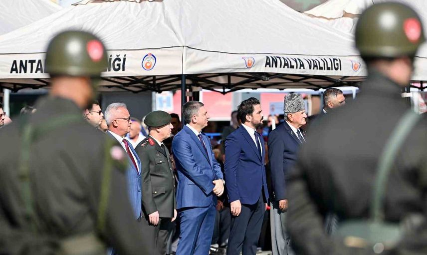 Antalya'da gaziler günü programlarında birlik ve şükran vurgusu