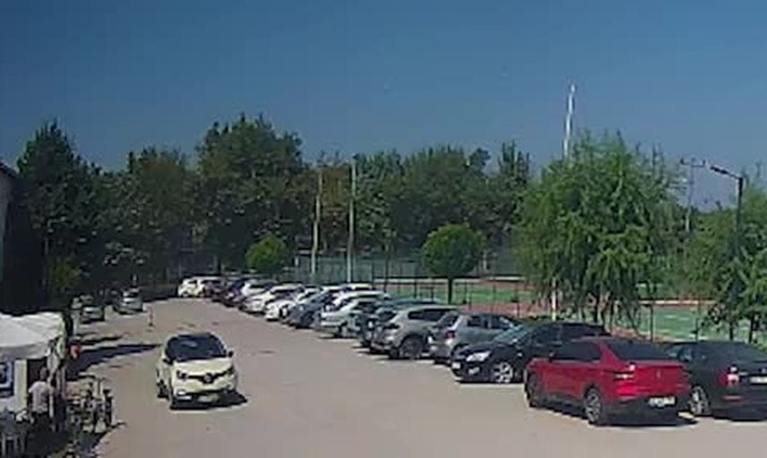 Yalova'da eğitim uçuşunda F-16'nın kaza kırım anı ve pilotun kurtarılışı kamerada