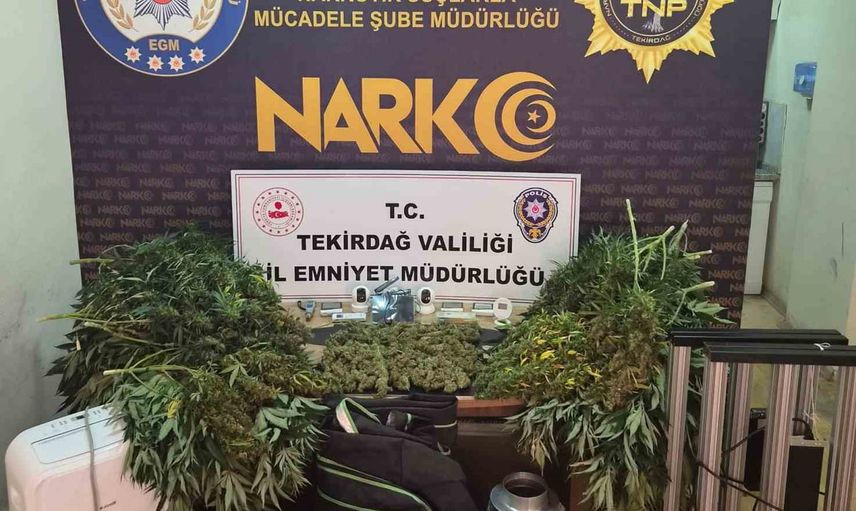 Tekirdağ’da sokak satıcılarına yönelik operasyonda çok sayıda madde ve 7 tutuklu
