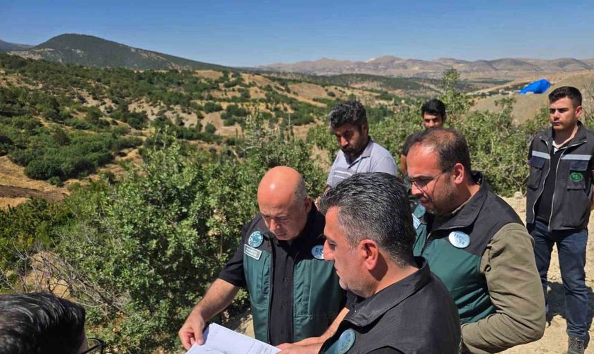 Emirler göleti'nde temel kazıları ilerliyor, 1590 dekar kapalı şebekeyle sulanacak