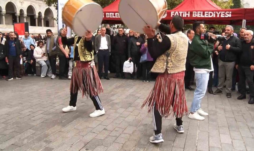 Samsun tanıtım günleri için Eminönü'nde kültür ve lezzet tanıtımı yapıldı