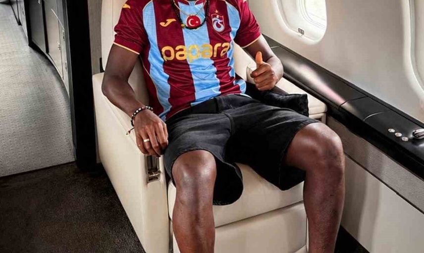 Özel uçakla Trabzon'a iniyor: Franculino Dju sağlık kontrolünden geçecek