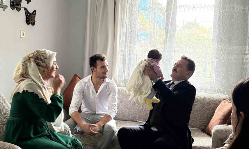 Evlilik kredisinin meyvesi: bebek sevinciyle buluşan yeni yuva
