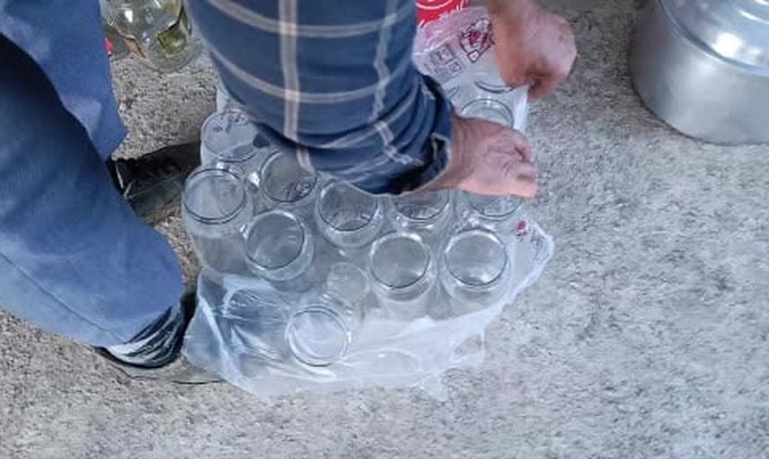 Şişe tarhanası kadınların kış yükünü hafifletiyor