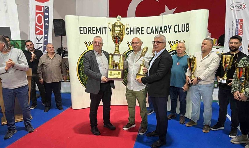Edremit’te 2026 kuşla rekor kıran uluslararası kanarya şöleni