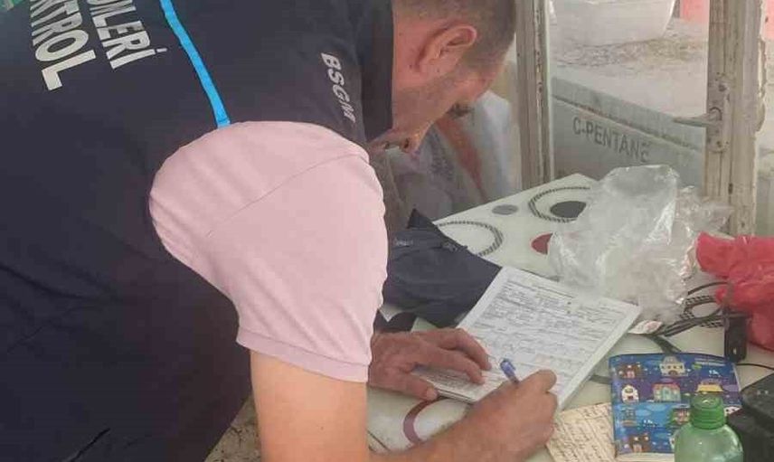 Didim’de su ürünleri satışına yönelik denetim ve tebliğ bilgilendirmesi