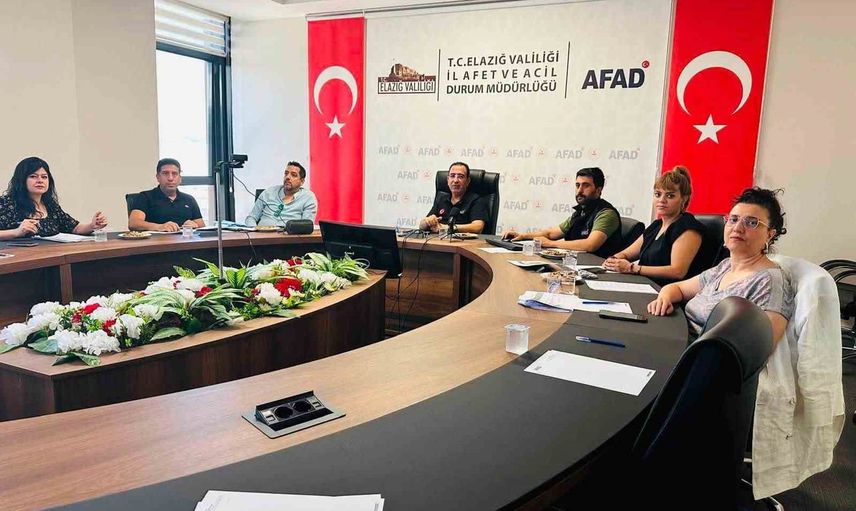 Elazığ’da dayanıklılık hedefi: İRAP ile risk azaltma adımları masaya yatırıldı