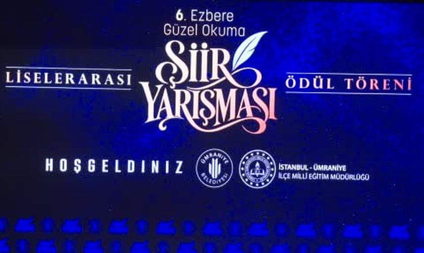 Gençler şiire ses verdi, ödüller sahiplerini buldu