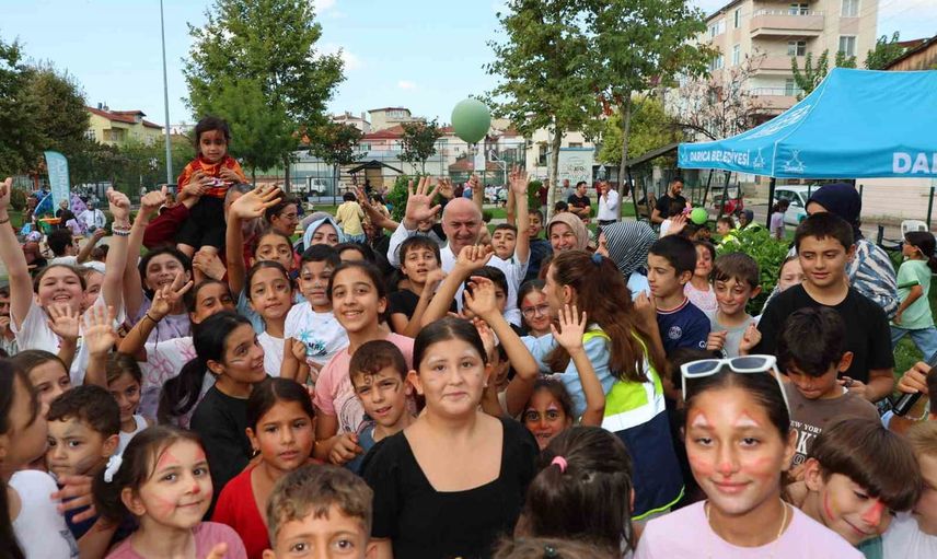 Darıca'da gönül birliği: çocuklar ve aileler için gün boyu şenlik