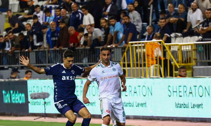 Açılış maçında uzlaşma: Kasımpaşa ile Konyaspor gol bulamadı