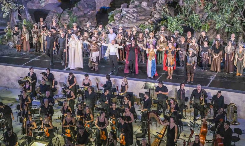 Aspendos'un taç gecesi: Verdi'nin 'Attila' ile 33. opera ve bale festivali başladı