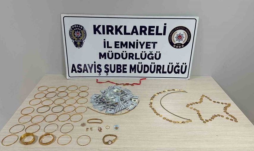 Kırklareli'de sahte polis dolandırıcılığı: 6 milyon liralık ziynet eşyasıyla yakalanan şüpheli tutuklandı