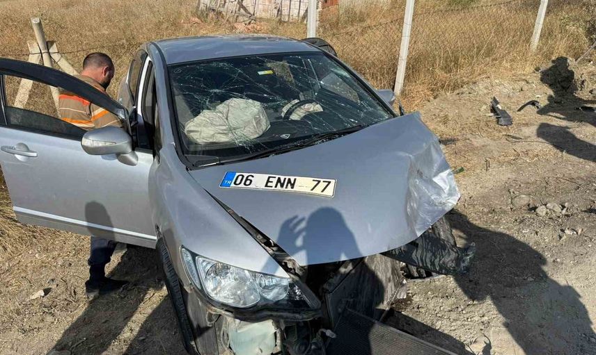 Sungurlu-Boğazkale yolunda kafa kafaya çarpışma: yedi kişi yaralandı