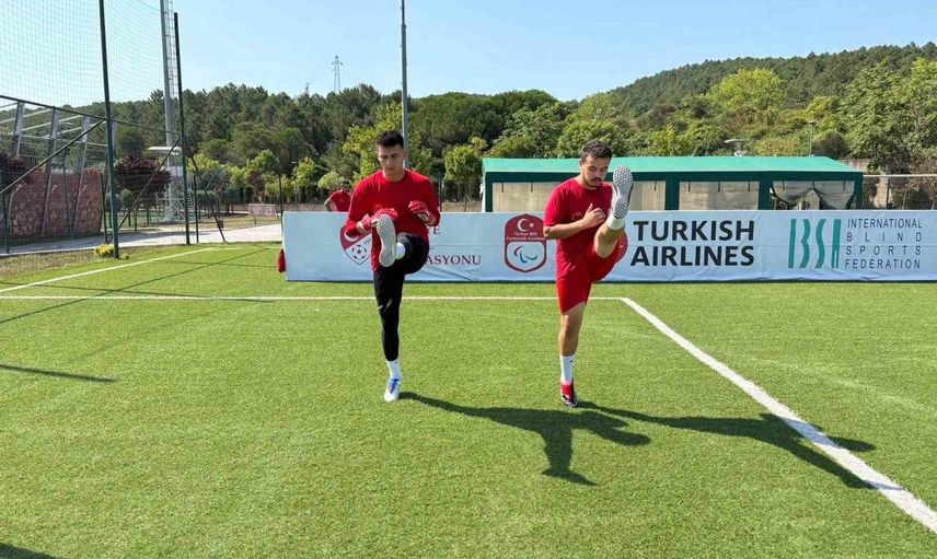 Riva'da son prova: görme engelli B1 Milli Takımı Fransa'ya hazırlanıyor